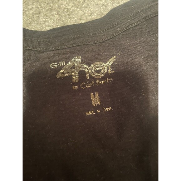 Women’s Medium Los Angeles LA Kings NHL V-Neck Fitted Tee Shirt Hockey Short Sle - Picture 3 of 5